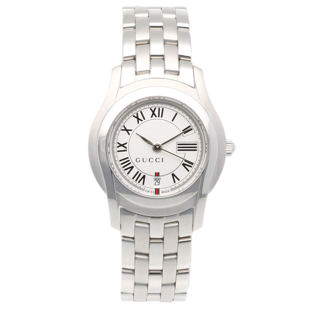Gucci watch, stainless steel 5500L quartz, polished, women's, pre-owned — Very Good