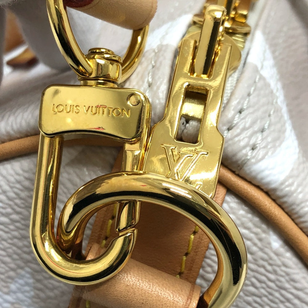 LOUIS VUITTON M45722 Monogram Giant Gradient Speedy Bandouliere 25 2-Way Mini Boston Bag/Shoulder Bag in Canvas, Women's, Blue Pink — Like New