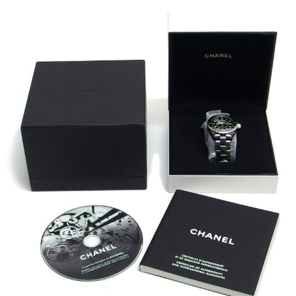 Chanel J12 H0685 Black Ceramic 38mm Men's Watch — Very Good