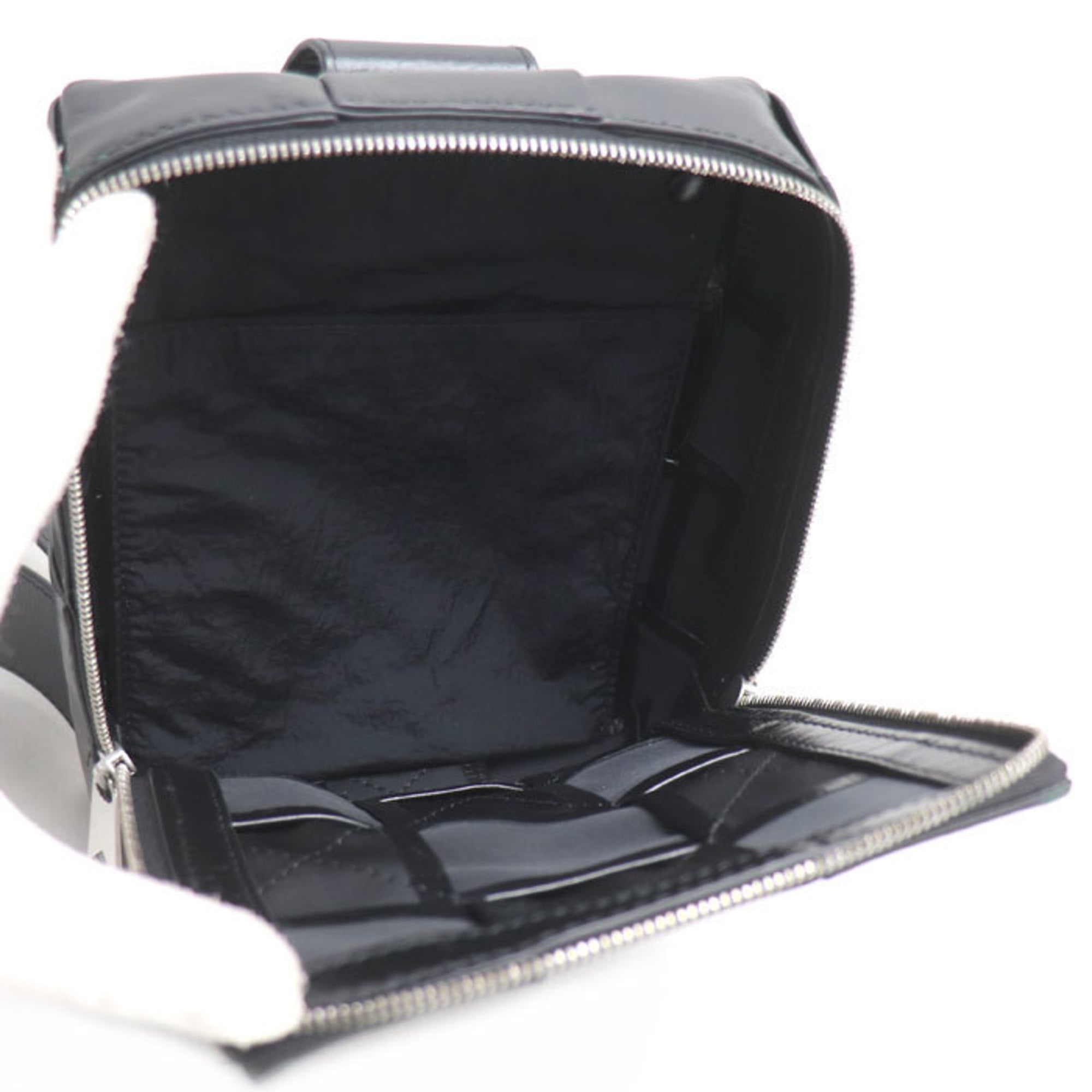 BOTTEGA VENETA Maxi Intrecciato Cassette Sling Bag, Black, 701366 YCQ72 8803, Men's