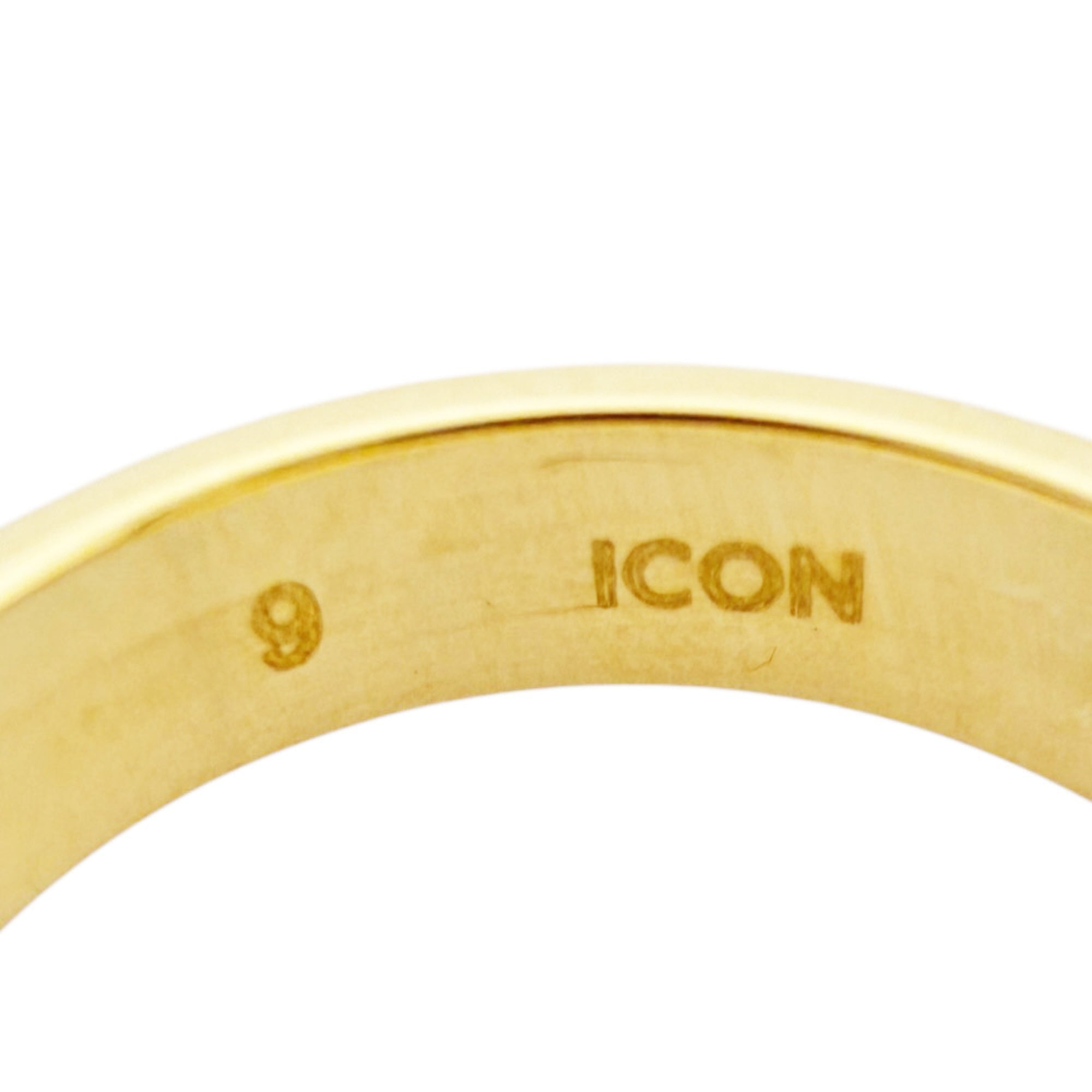 Gucci Icon Ring, 18K Yellow Gold, Women's — Like New