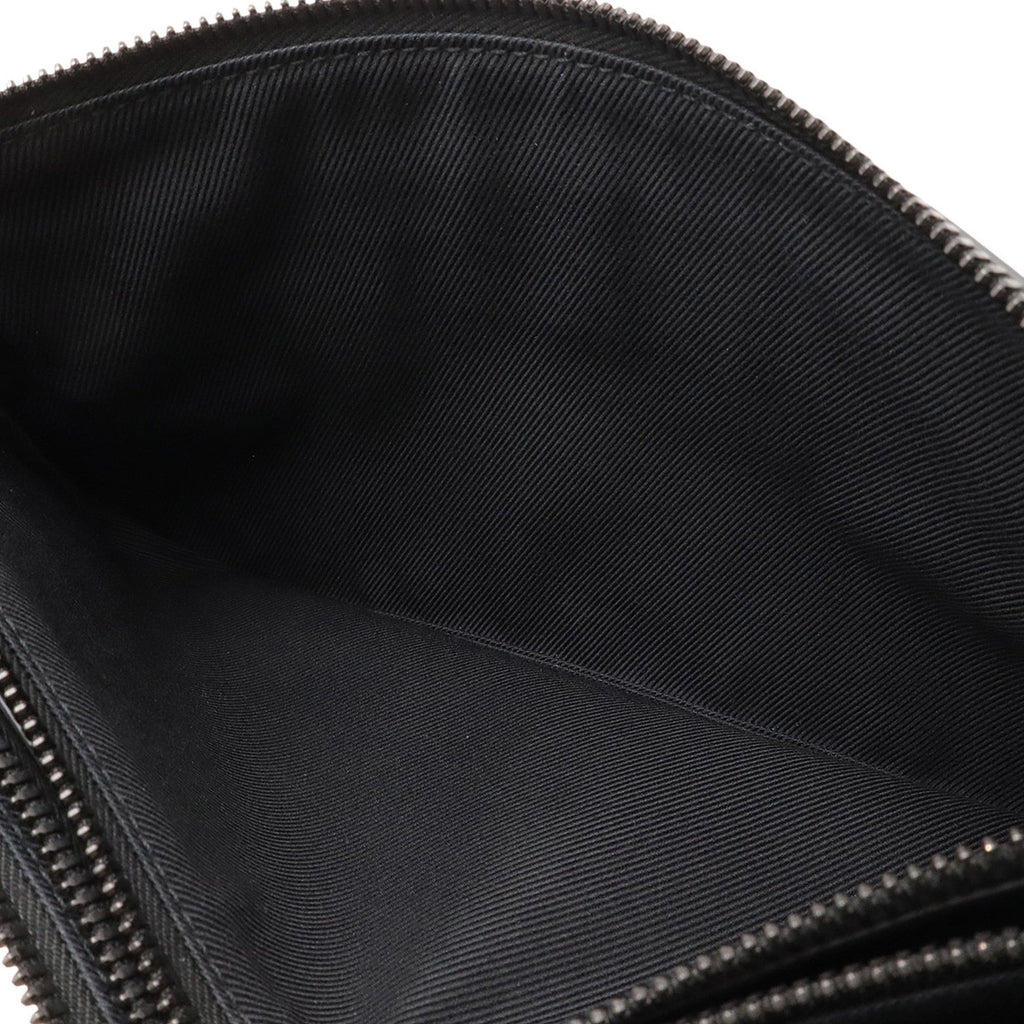 BOTTEGA VENETA shoulder bag, crossbody clutch, pouch in black leather