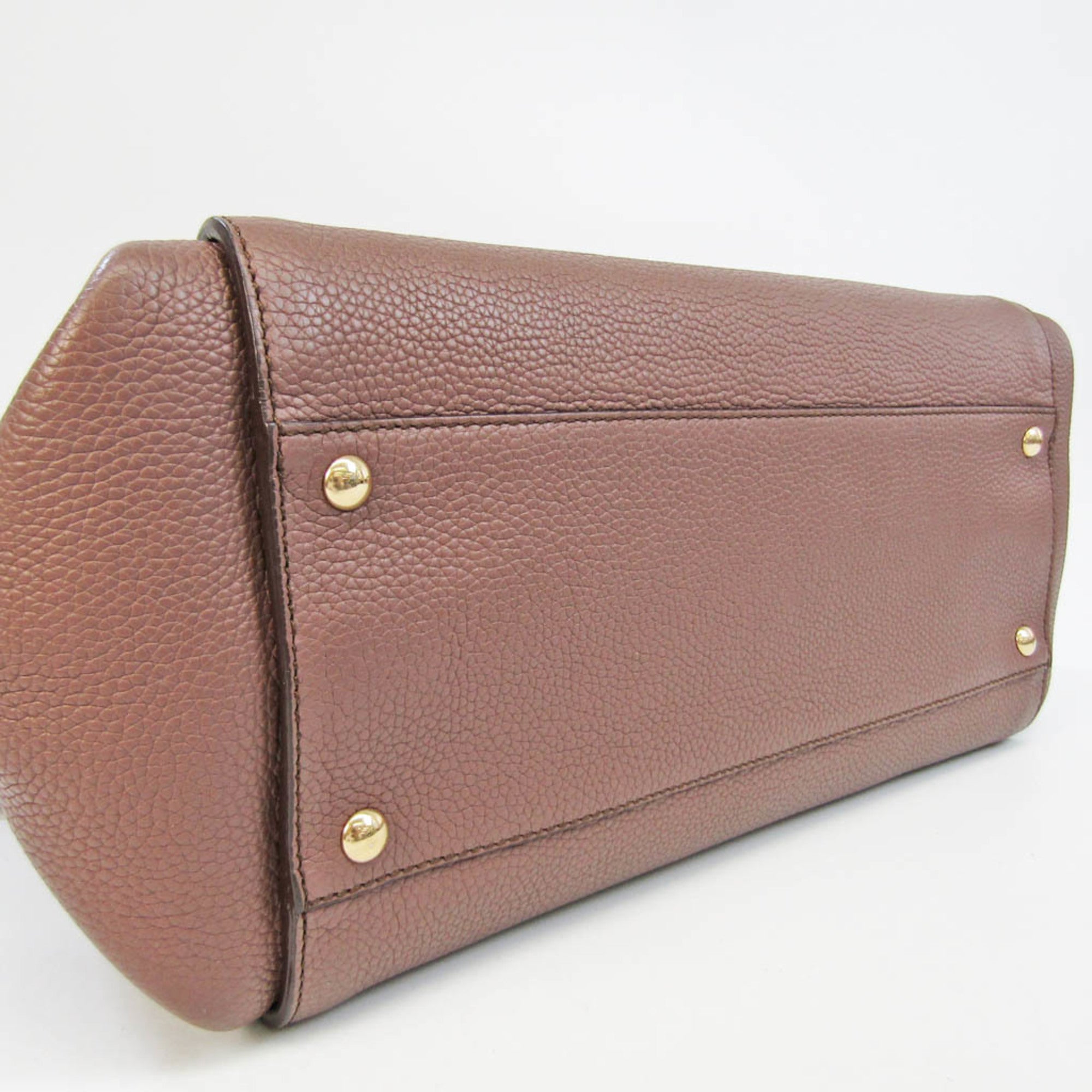 Salvatore Ferragamo Sophia DH-21 F606 Women's Leather Handbag,Shoulder Bag Cocoa