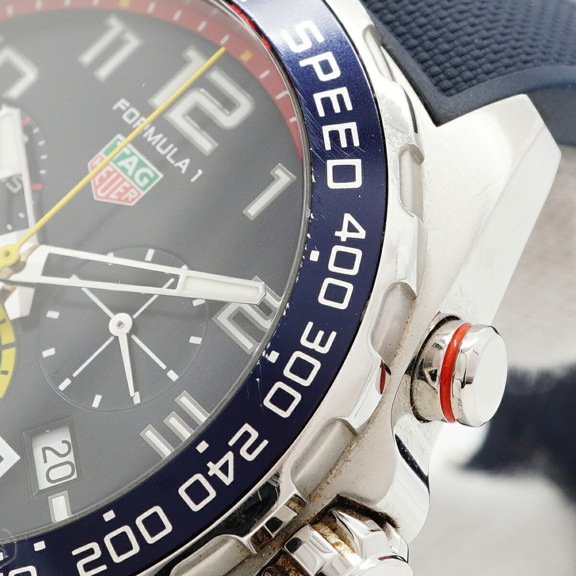 TAG Heuer Formula 1 Red Bull Racing CAZ101AL Blue Dial Men's Watch — Good