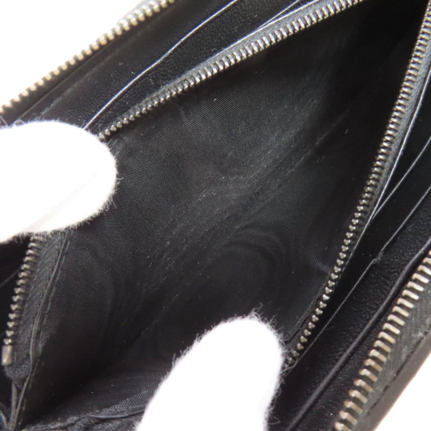 Bottega Veneta Intrecciato Round Zip Long Wallet Calfskin Women's