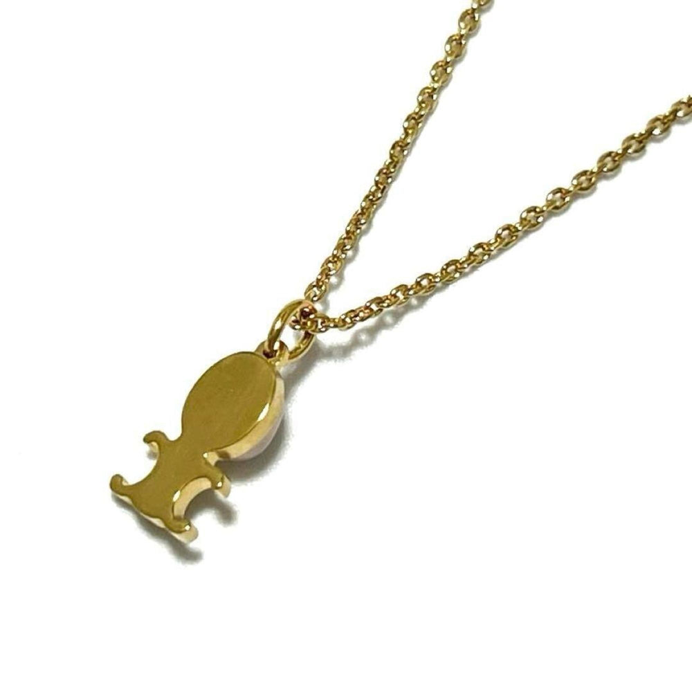 CELINE Women's Trinoff Pendant Necklace Rose Quartz — Like New