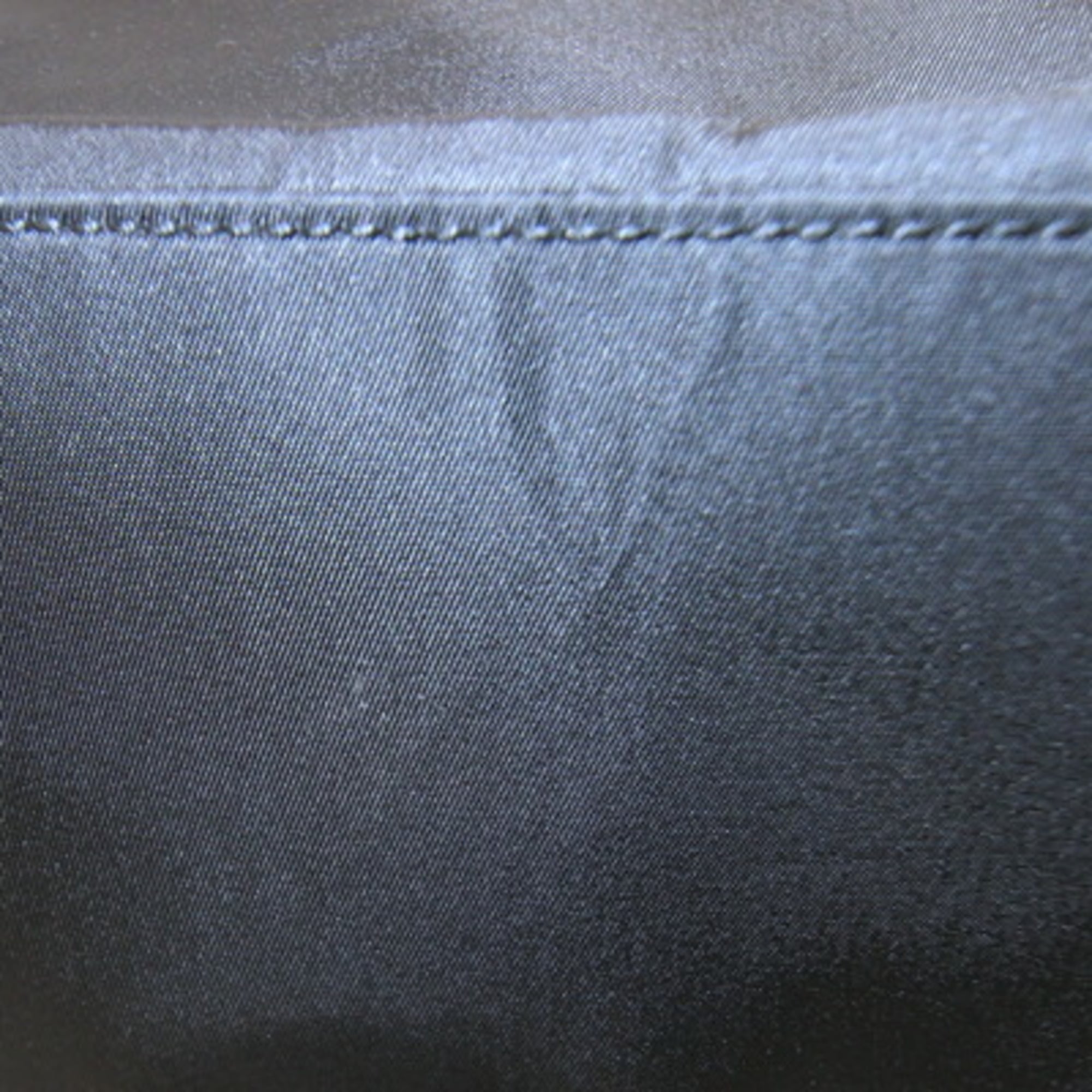 Prada Tote Bag BR3283 Black Nylon Leather Women's PRADA