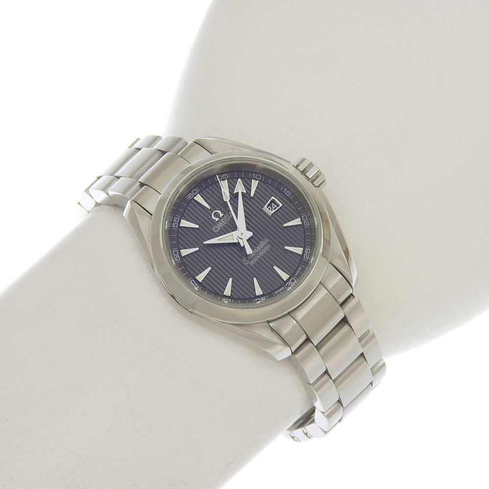 Like New Omega Seamaster Aqua Terra Date 150m Water Resistant 231 10 61 06 001 Gray Dial Stainless Steel Quartz 30mm — Like New