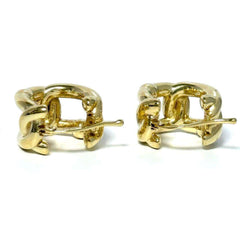 Bottega Veneta Men's Hoop Earrings in Silver 925 — Like New