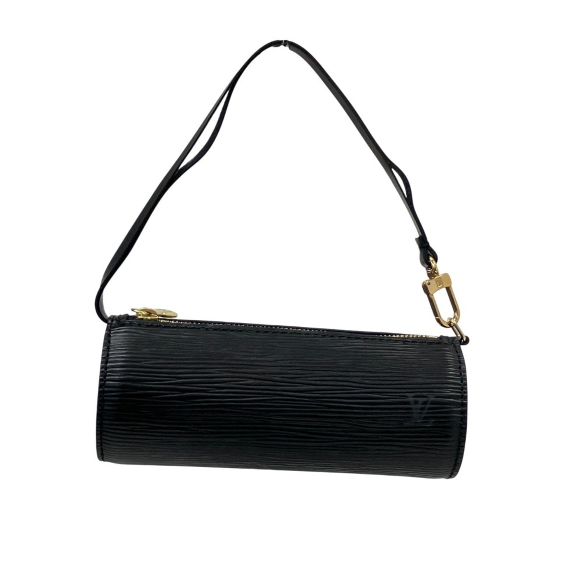 Louis Vuitton Soufflot Epi Leather Roll Boston Bag M52222 Noir (Women's) — Like New