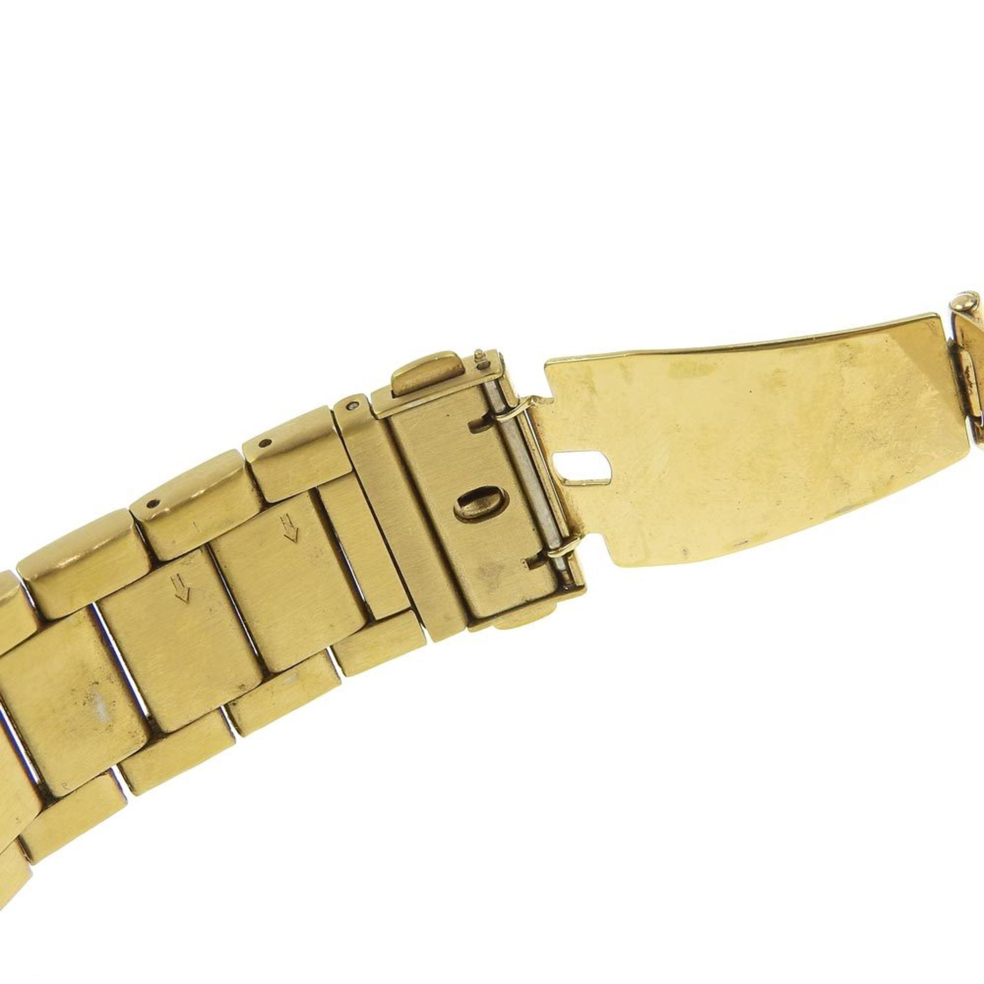 Coach Day Date Watch CA133.2.95.1754 Gold Plated Quartz Multi-Hand Analog Display Black Dial Men's I220823031 — Good