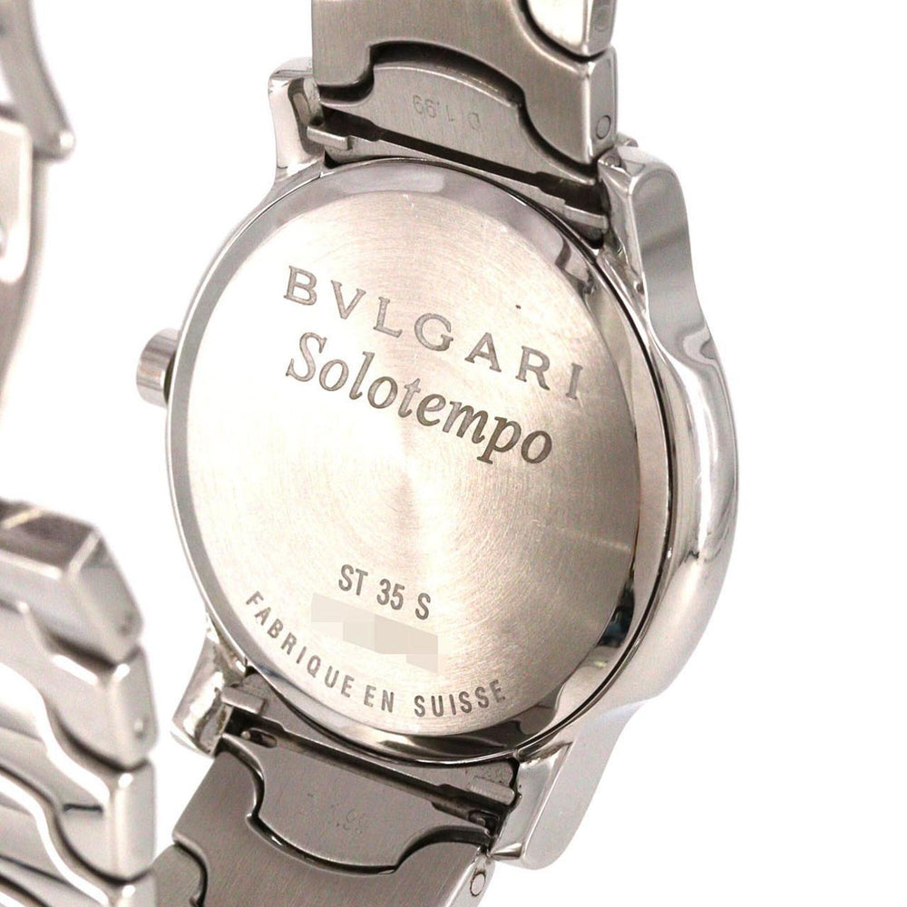 Bulgari Solotempo ST35S Stainless Steel Quartz Watch — Good