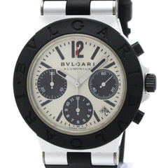 BVLGARI Aluminium Chronograph Automatic Mens Watch AC38TA — Very Good
