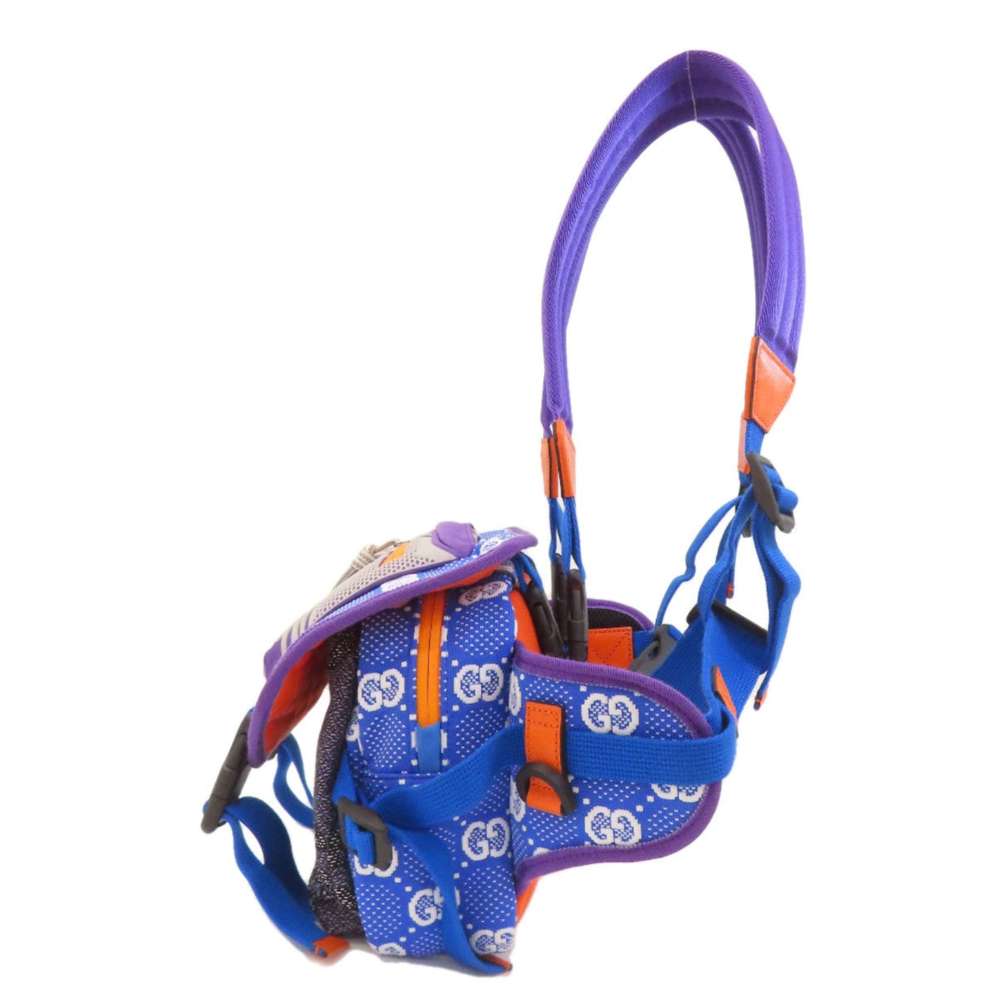 Gucci 752100 GG Small Backpack, Nylon Material, Women's, GUCCI