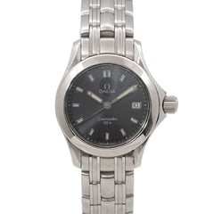 OMEGA Seamaster 120 2581 43 Women's Watch with Date, Gray Quartz Movement — Very Good