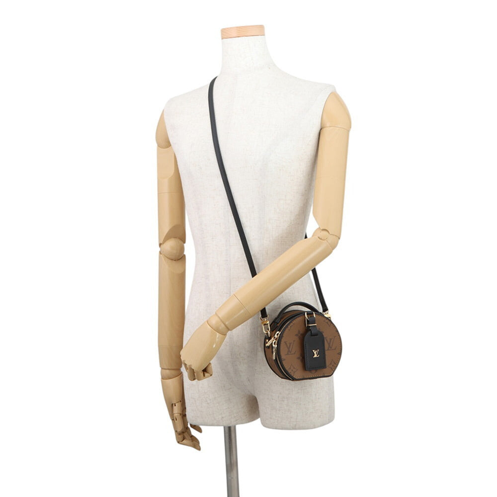 Louis Vuitton Shoulder Bag Monogram Reverse Mini Boite Chapeau M68276 LOUIS VUITTON 2-way Handbag — Like New
