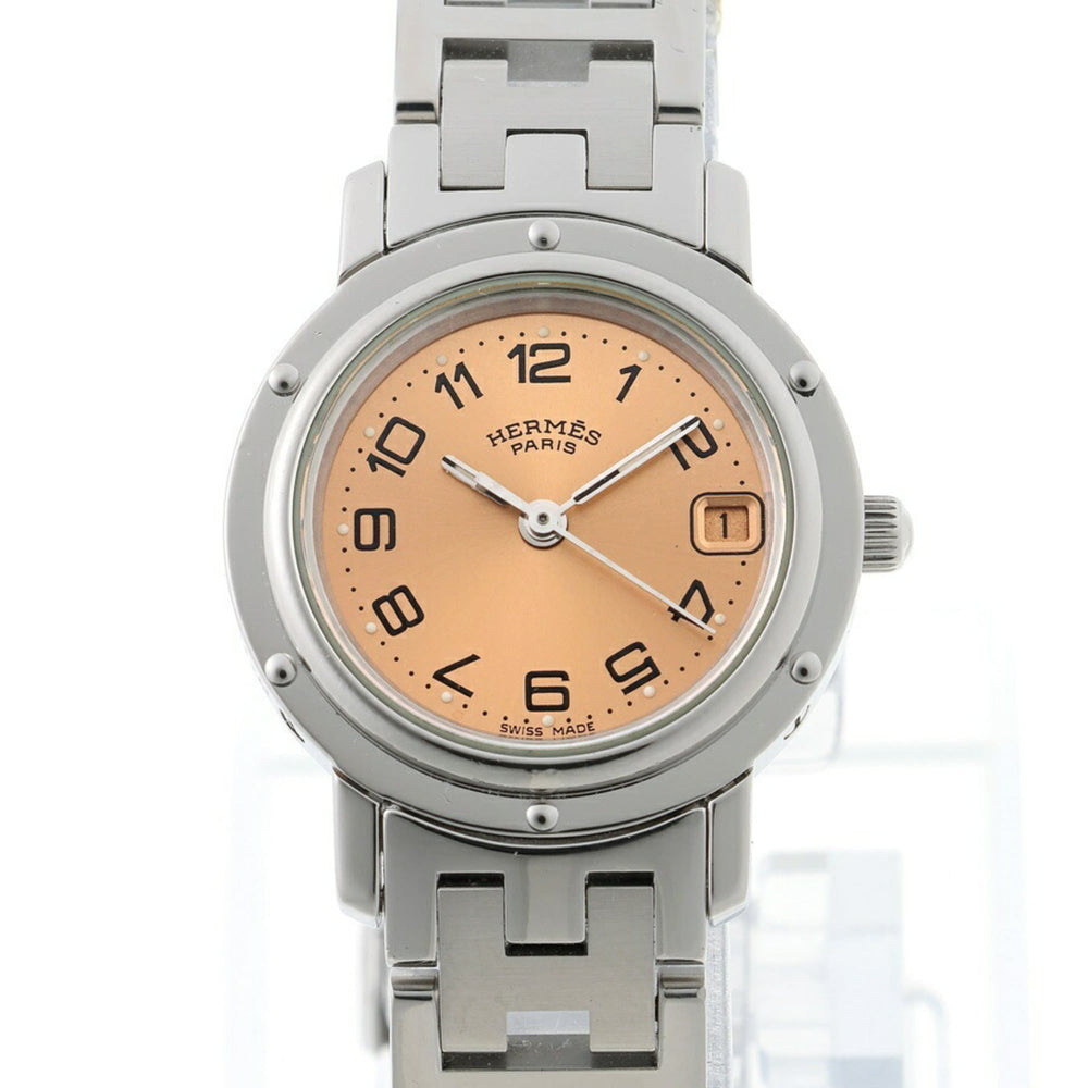 Hermes Clipper CL4.210 Pink Quartz Watch — Good