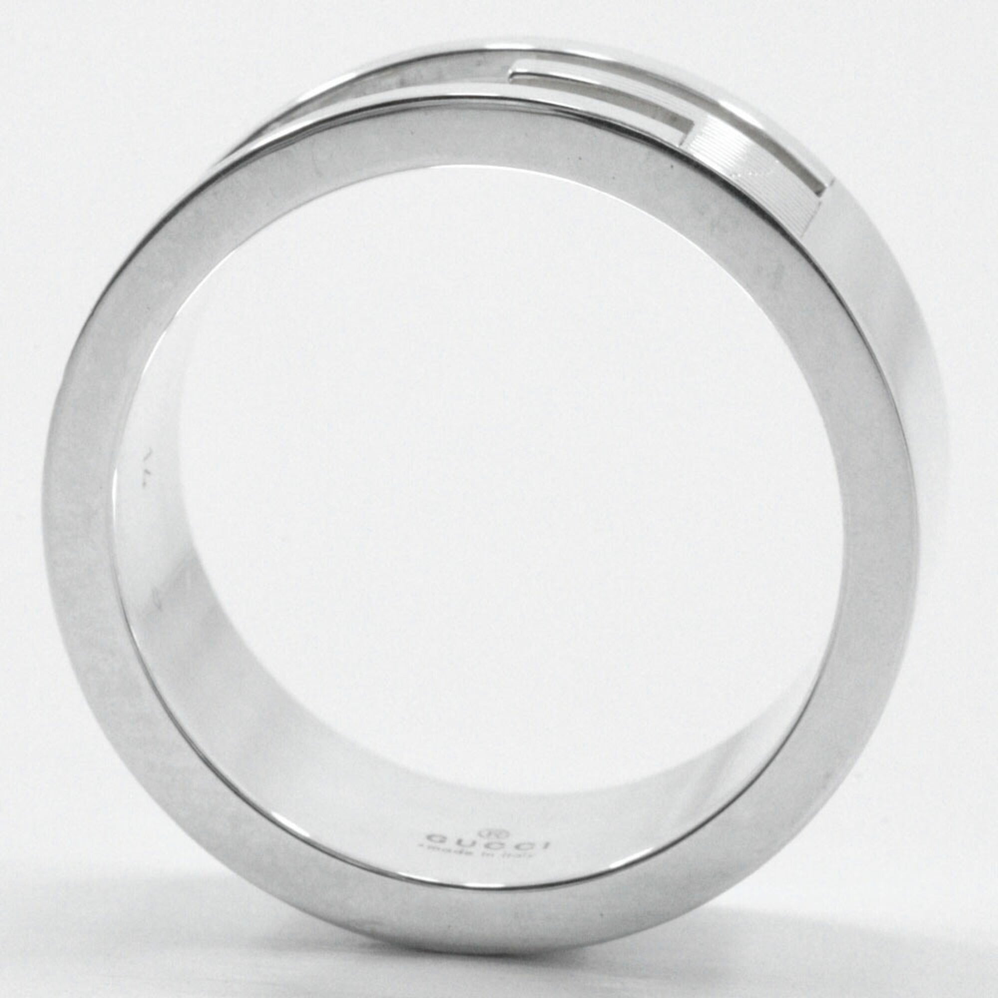 Gucci Branded G Ring, Size 13, 925 Sterling Silver, Approx. 7.9g, Women's, I213023109 — Like New