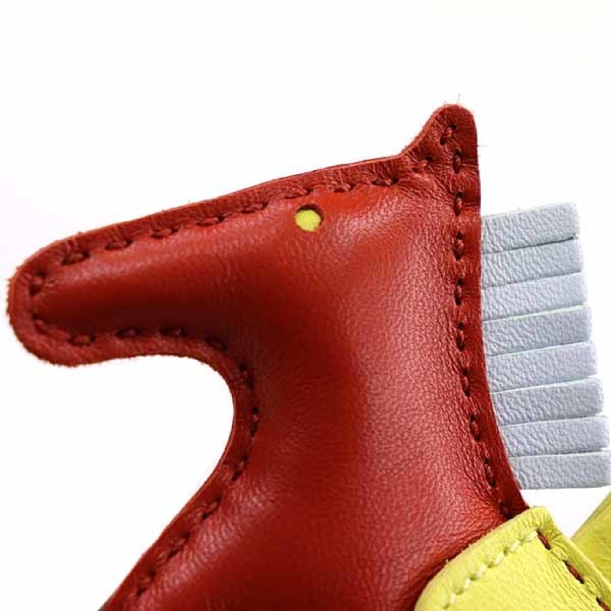 Hermes Rodeo Charm PM Anjou Milo Carnelian Lime Bleu Brume U Stamp Bag — Like New