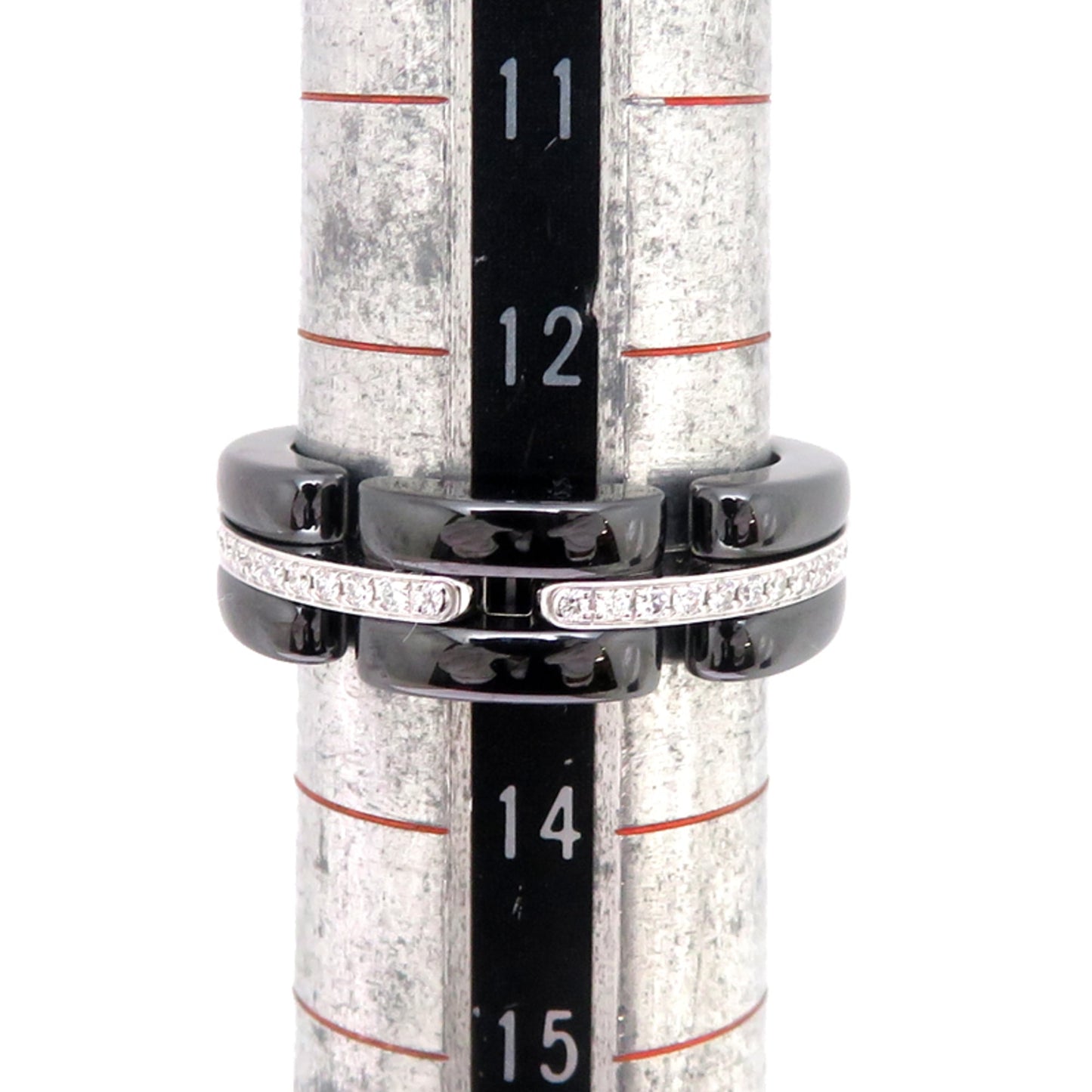 Chanel Ultra Women's Ring J3877 Ceramic Size 13