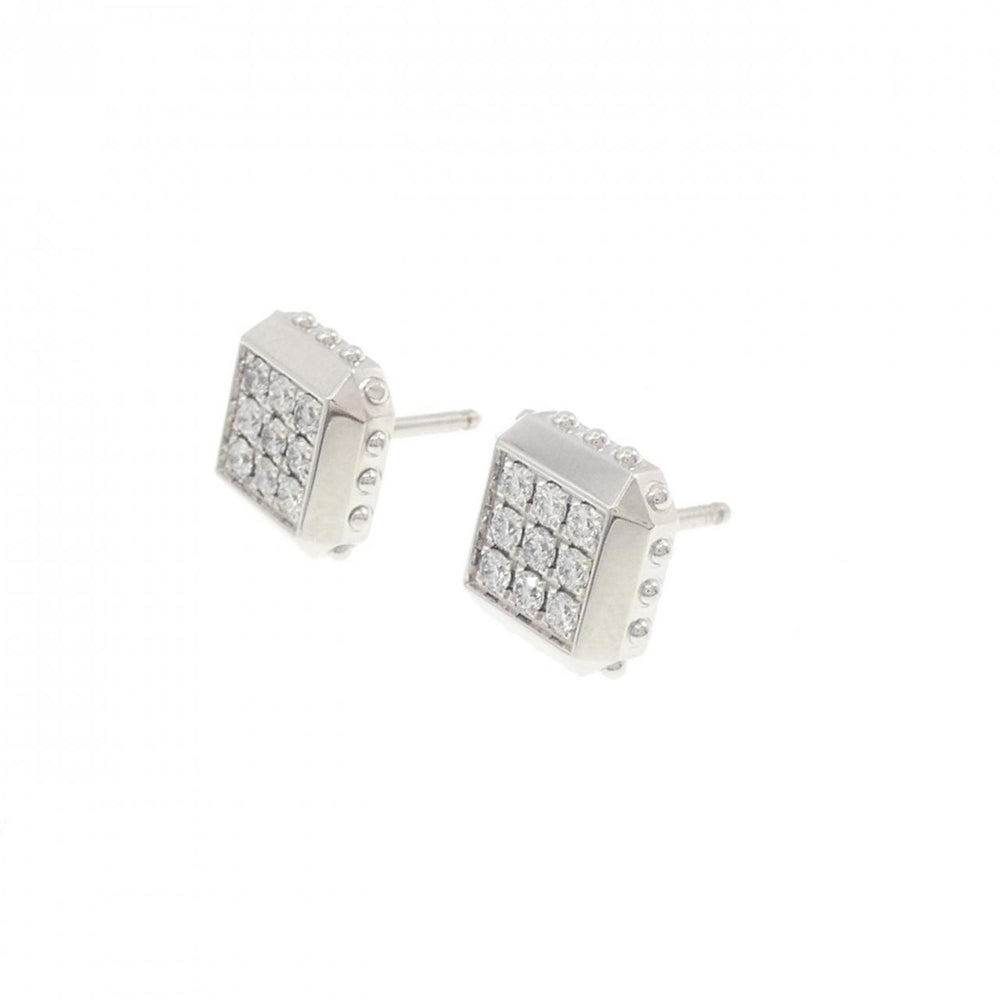 Louis Vuitton diamond earrings — Like New