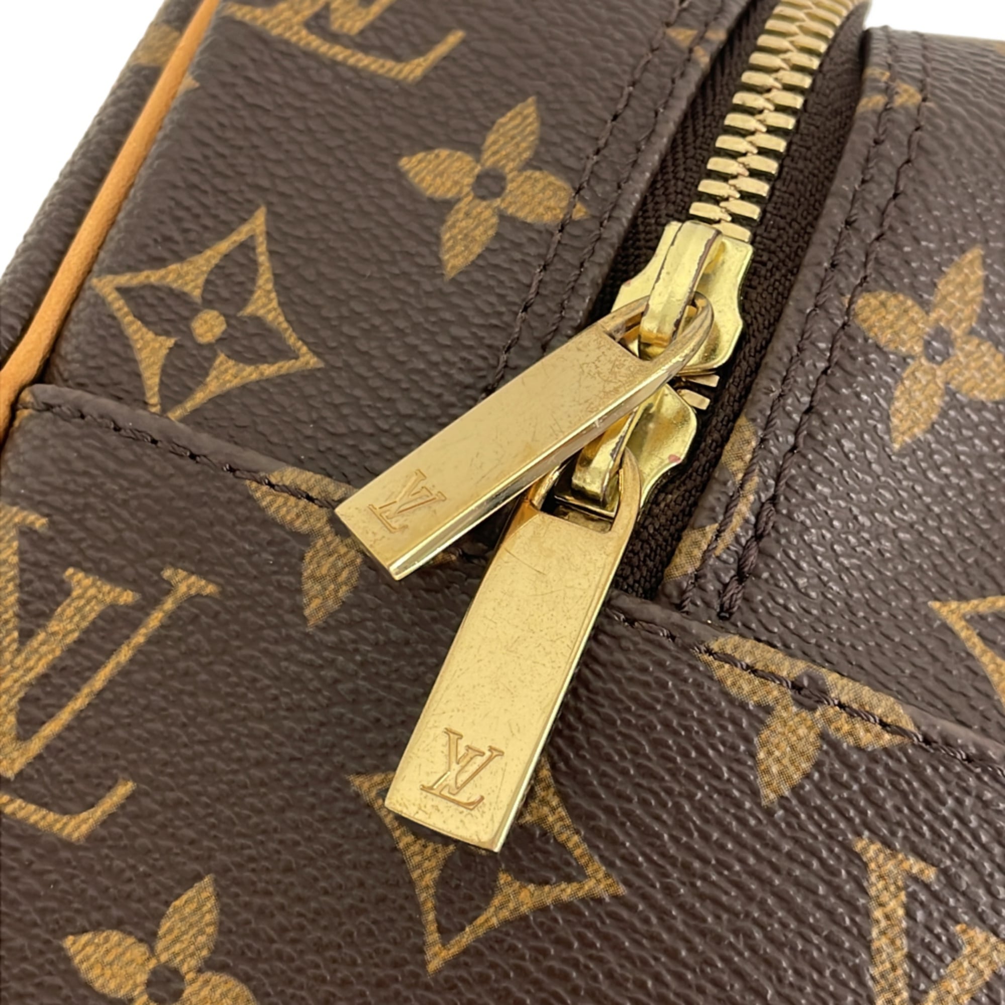LOUIS VUITTON Louis Vuitton Monogram Cite GM Shoulder Bag M51181 Brown Women's — Like New