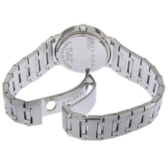 Bvlgari Watch BB26SS Stainless Steel Quartz Analog Display Black Dial Women's — Good