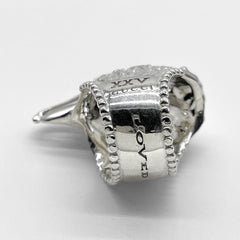 GUCCI Anger Forest Eagle Ring, SV925, 7791, Silver, Men's — Like New