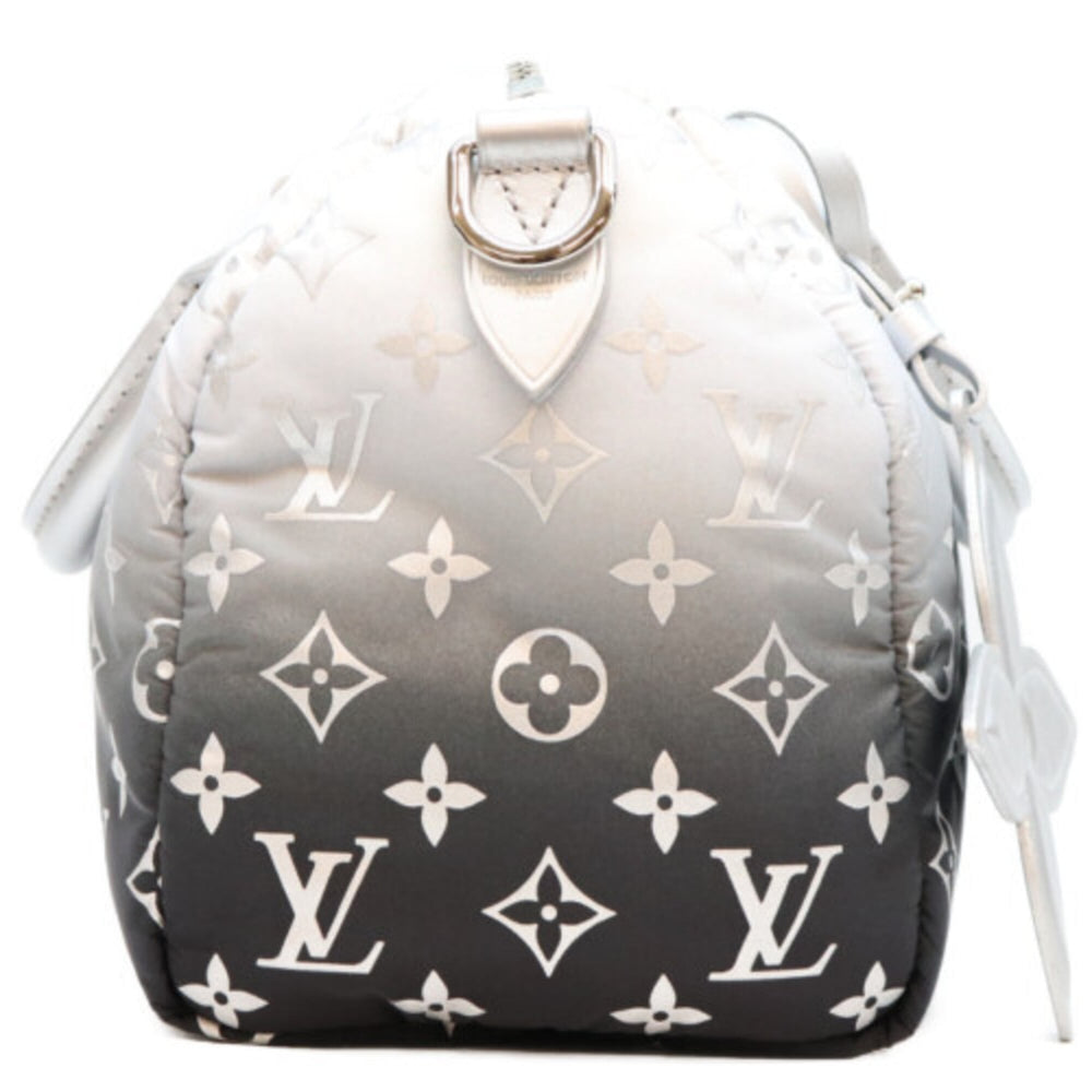 LOUIS VUITTON M11848 LVSKI LV Snow Speedy Bandoulière 25 Shoulder Bag, Silver, Silver Hardware, Men's — Like New