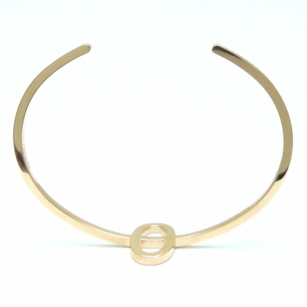 HERMES Chaine d'Ancre Contour Bangle with 0.84ct Diamonds in 18KPG, Women's, 294639 — Like New