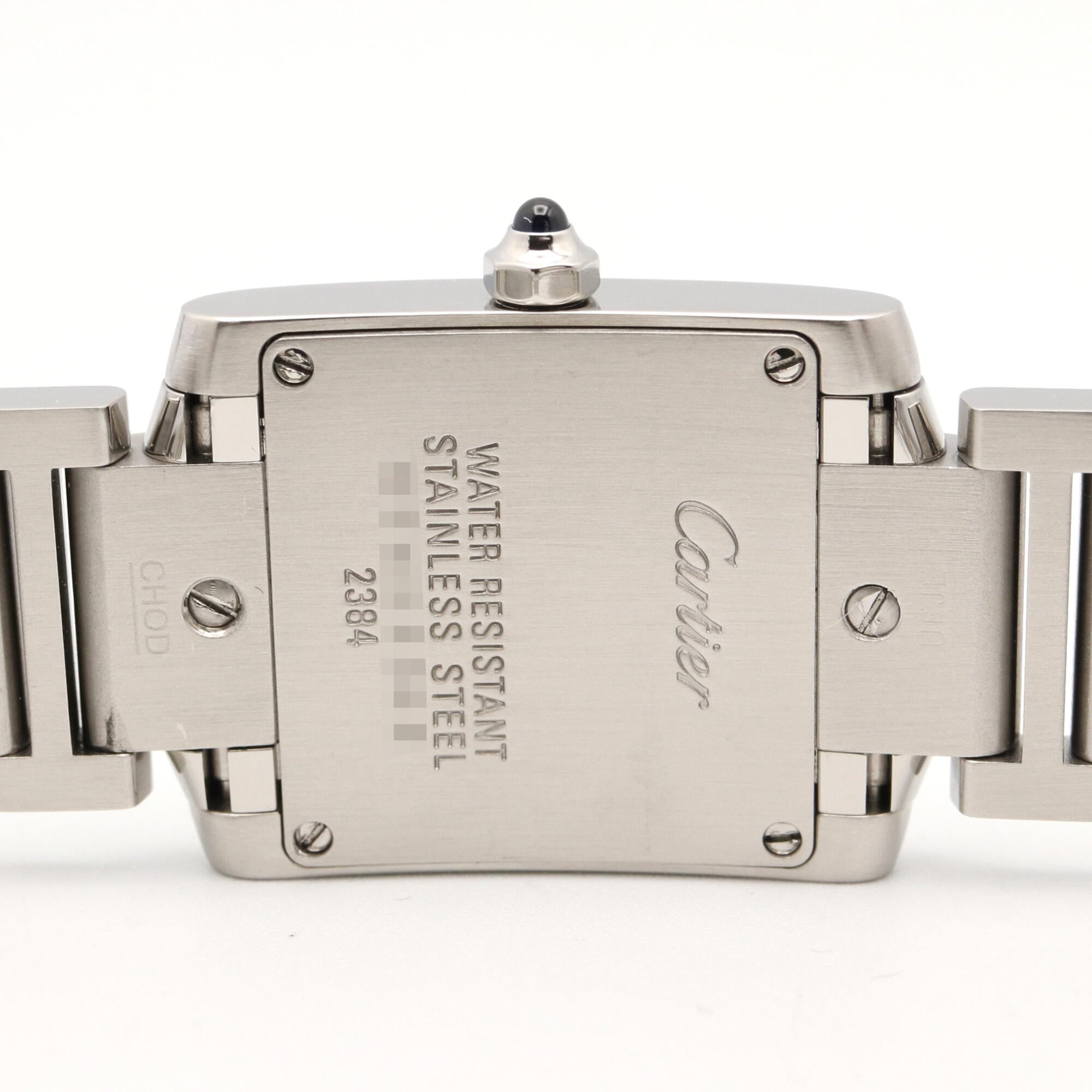 Cartier Tank Française SM Watch, Stainless Steel, Ladies, Ivory (W51008Q3) — Very Good