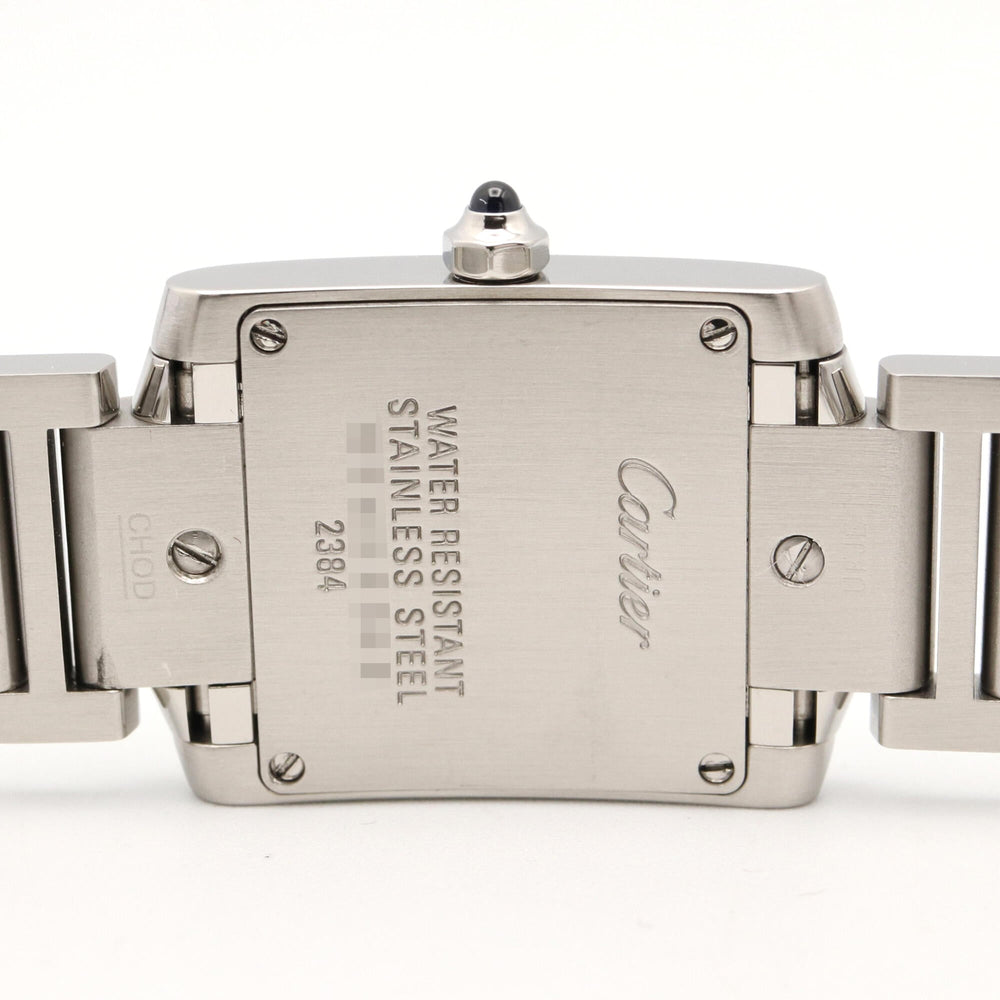 Cartier Tank Française SM Watch, Stainless Steel, Ladies, Ivory (W51008Q3) — Very Good