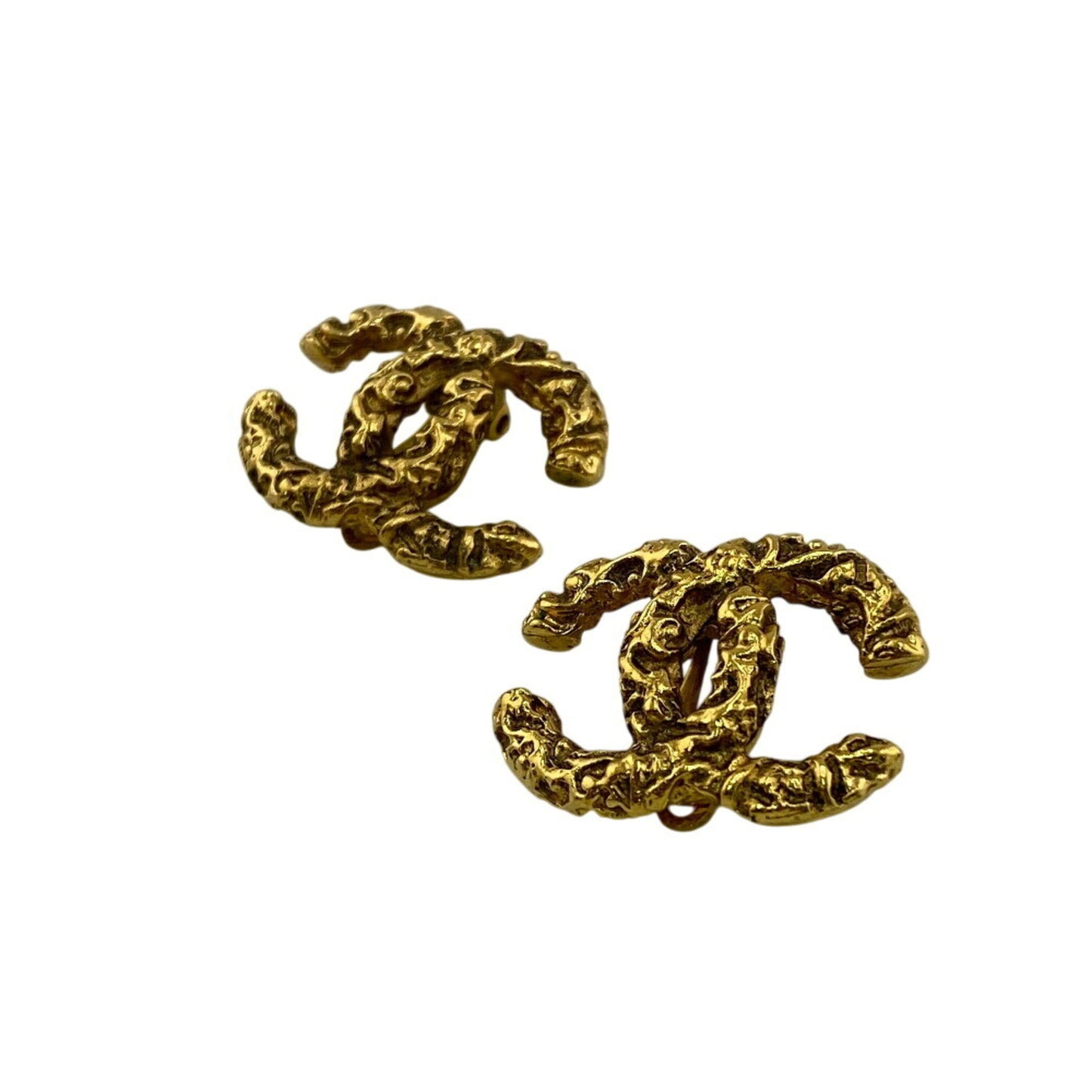 CHANEL Coco Mark GP Gold Earrings for Women