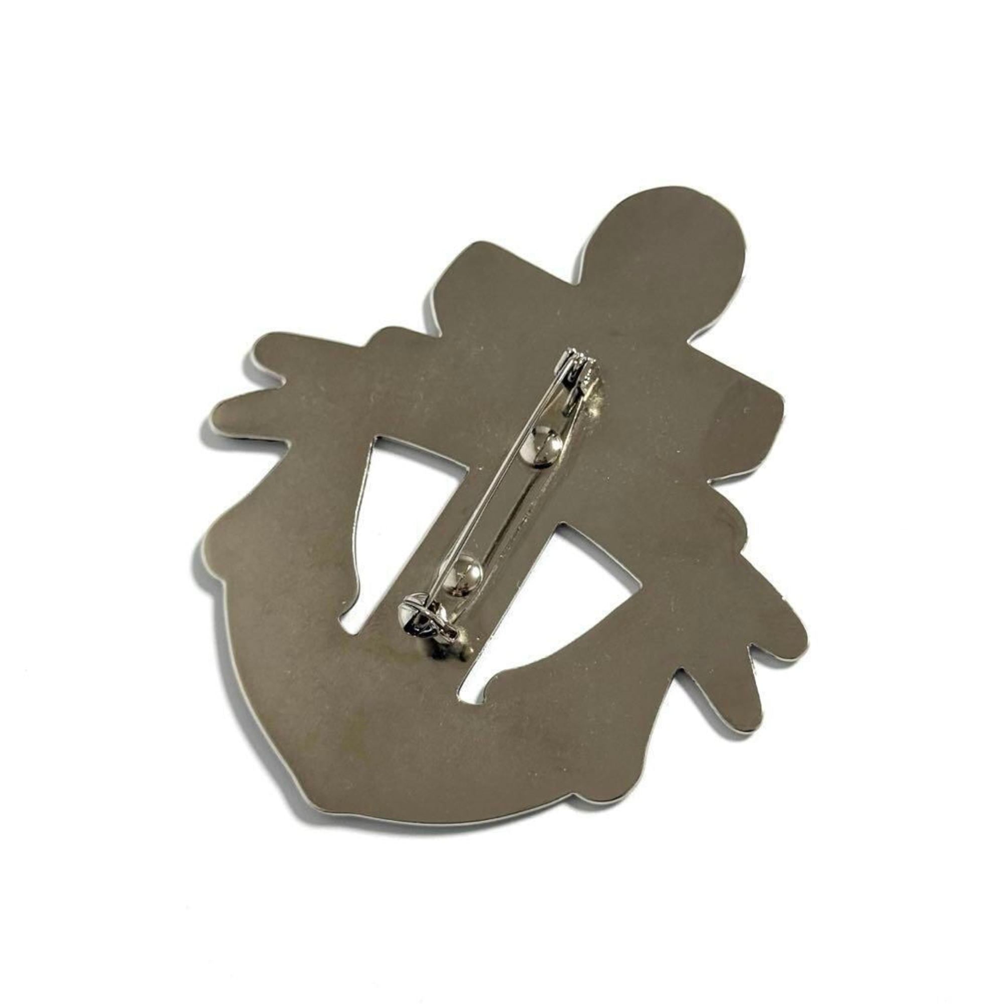 Celine Men's Women's Brooch Badge Anchor Marine Blue — Like New