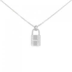 Hermes Amulet Padlock Necklace — Like New