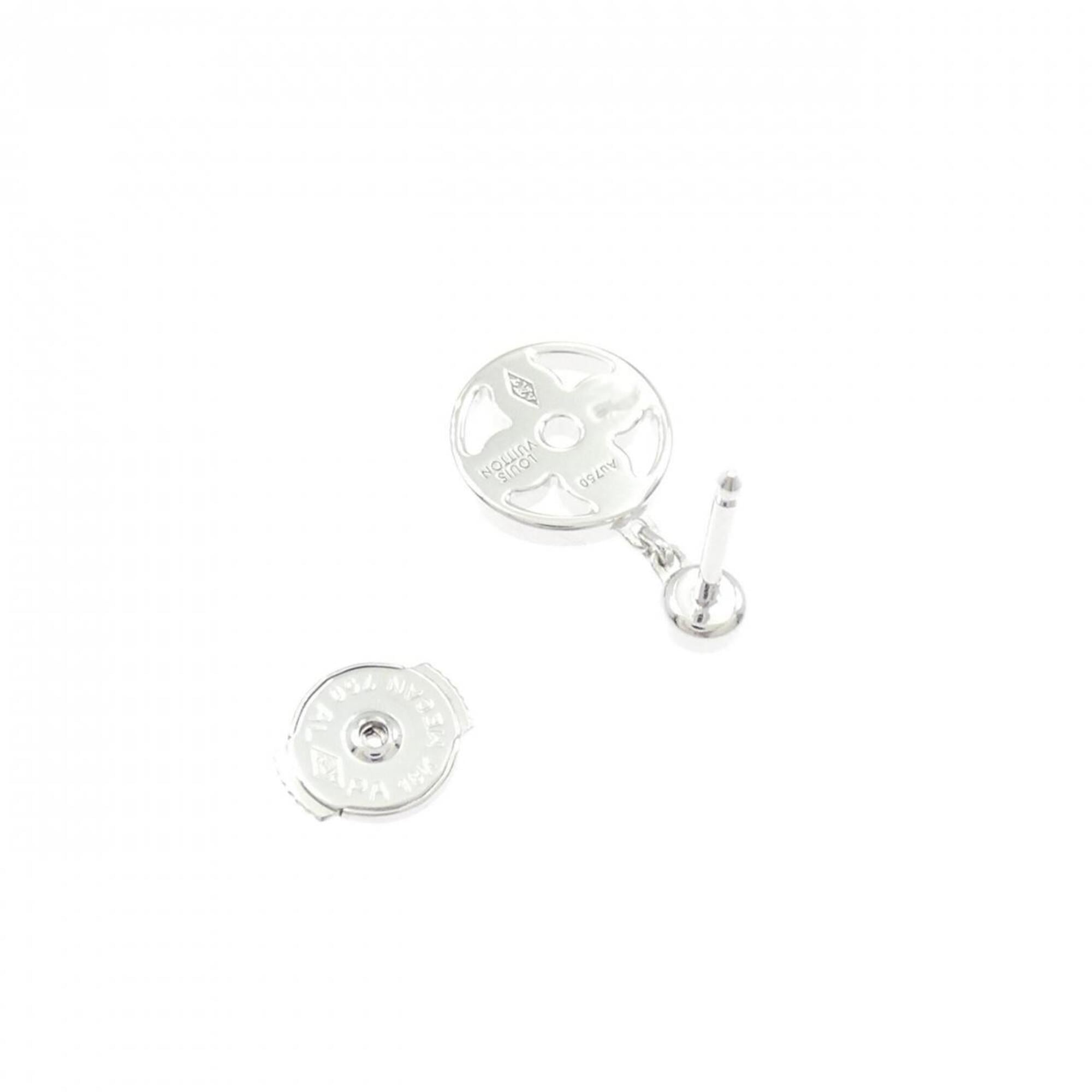 Louis Vuitton Puce Monogram Idylle Earring (Single Earring) — Like New