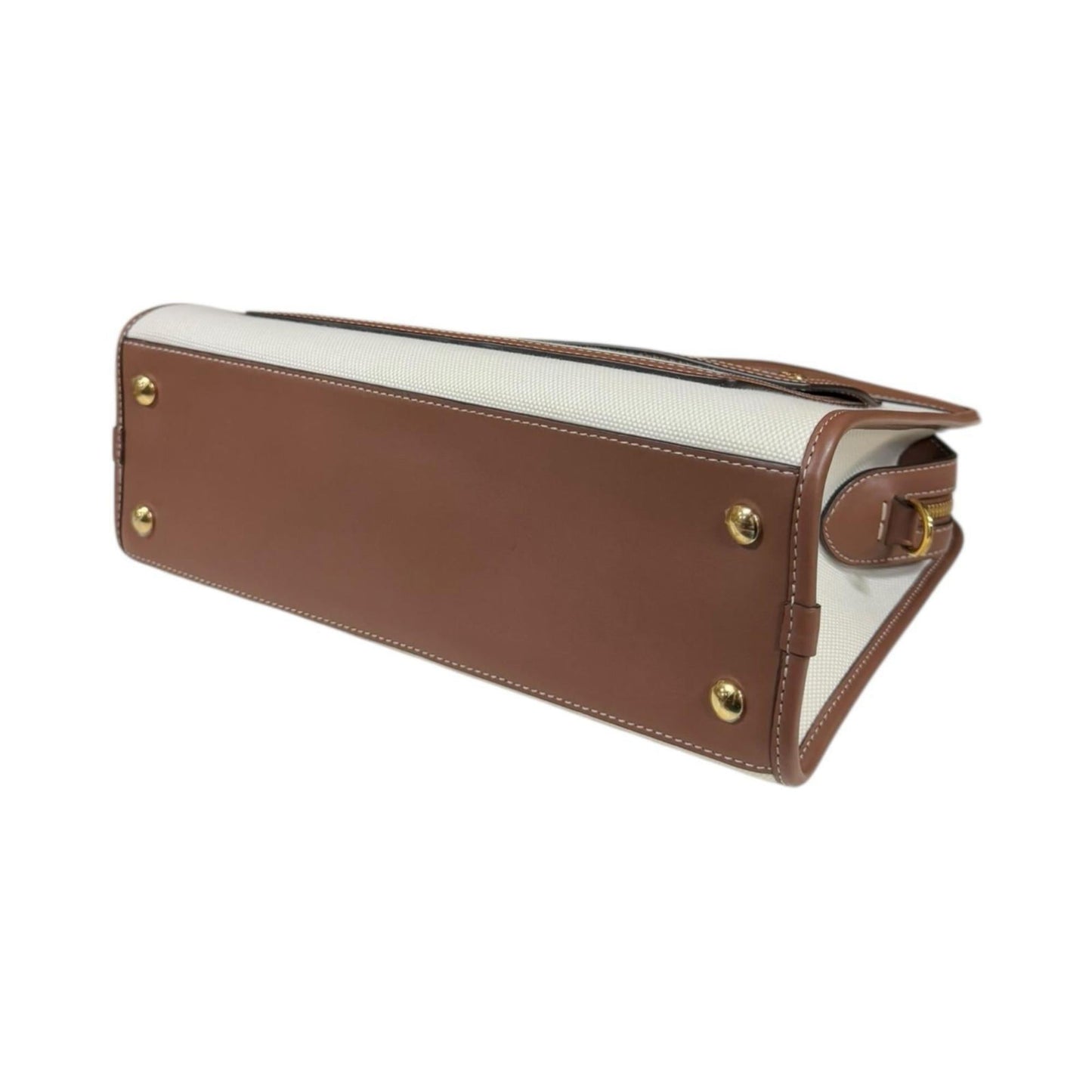 Burberry Pocket Shoulder Bag Canvas 8036784 Beige Women's BURBERRY 2way