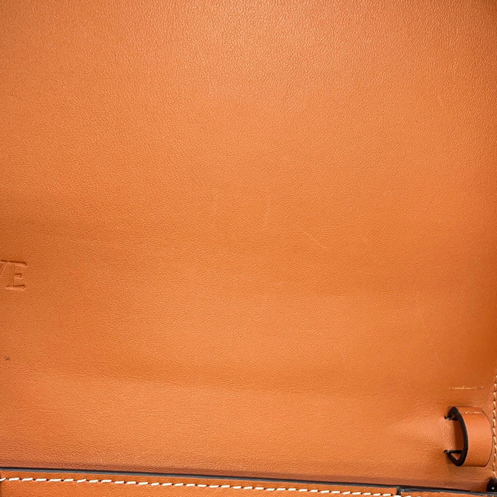 LOEWE Anagram Shoulder Bag, Heel Leather