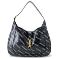 Balenciaga The Hacker Project Jackie 1961 Medium Shoulder Bag 636712 in Black, Collaborated with Gucci