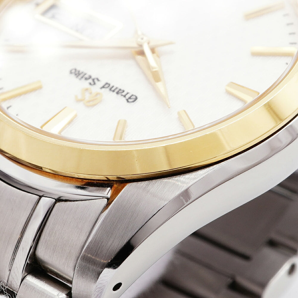 Seiko Grand Day-Date SBGT238 9F83-0AJ0 White Dial Men's Watch — Good