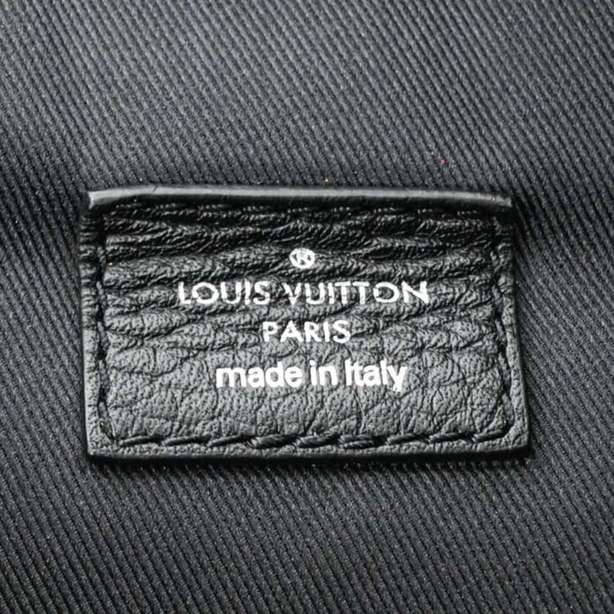 LOUIS VUITTON Louis Vuitton Taurillon LV Circle Cabas Light Tote Bag Black M55000 — Like New