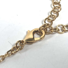 CHANEL B24C CC Coco Mark Star Chain Choker Rhinestone Necklace Metal Women's Gold G-240925-27 — New - Store Return