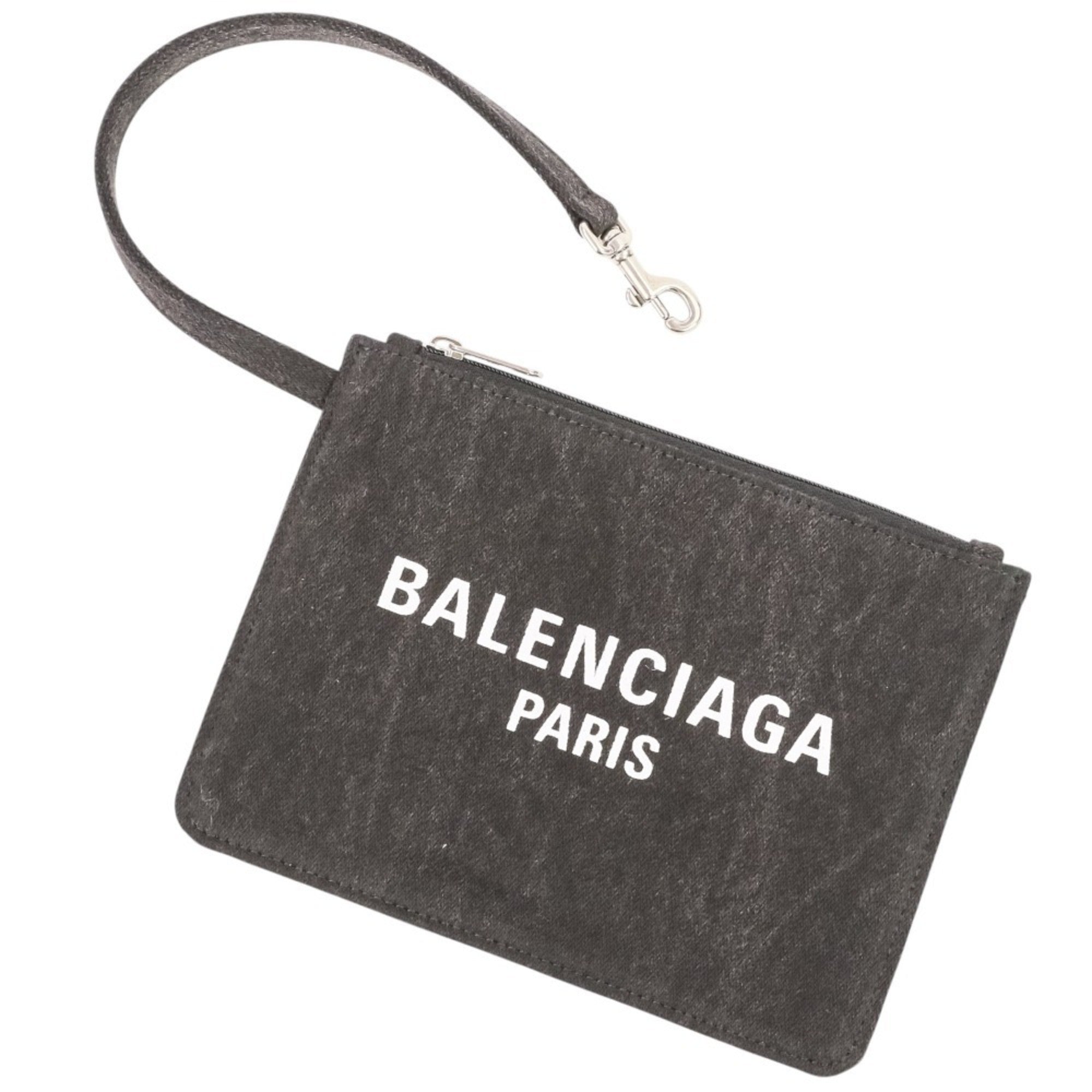 Excellent condition BALENCIAGA 24/7 mesh washed tote bag, size M, 791809, black, women's, Luxs, used brand clothing store — Like New