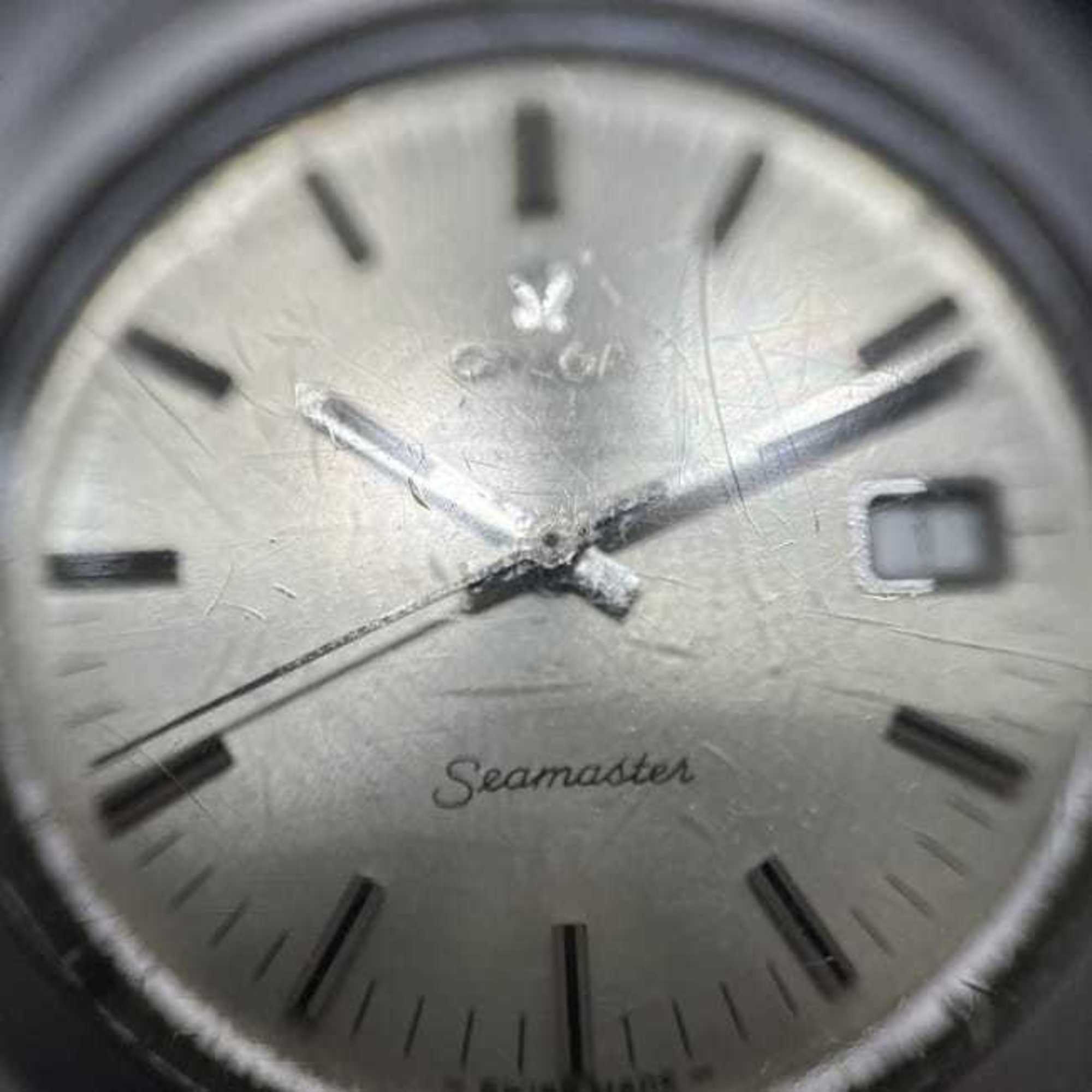 Omega Seamaster Chronometer F-25200 Gold Silver Watch 168.022/166.28 Stainless Steel Automatic Movement OMEGA Caliber 564 Men's Analog Overhauled — Good