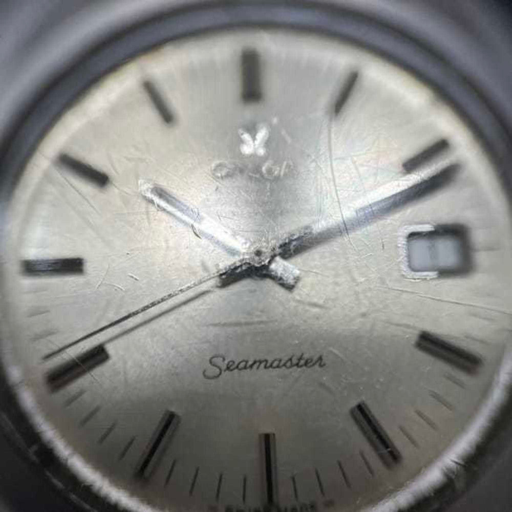 Omega Seamaster Chronometer F-25200 Gold Silver Watch 168.022/166.28 Stainless Steel Automatic Movement OMEGA Caliber 564 Men's Analog Overhauled — Good