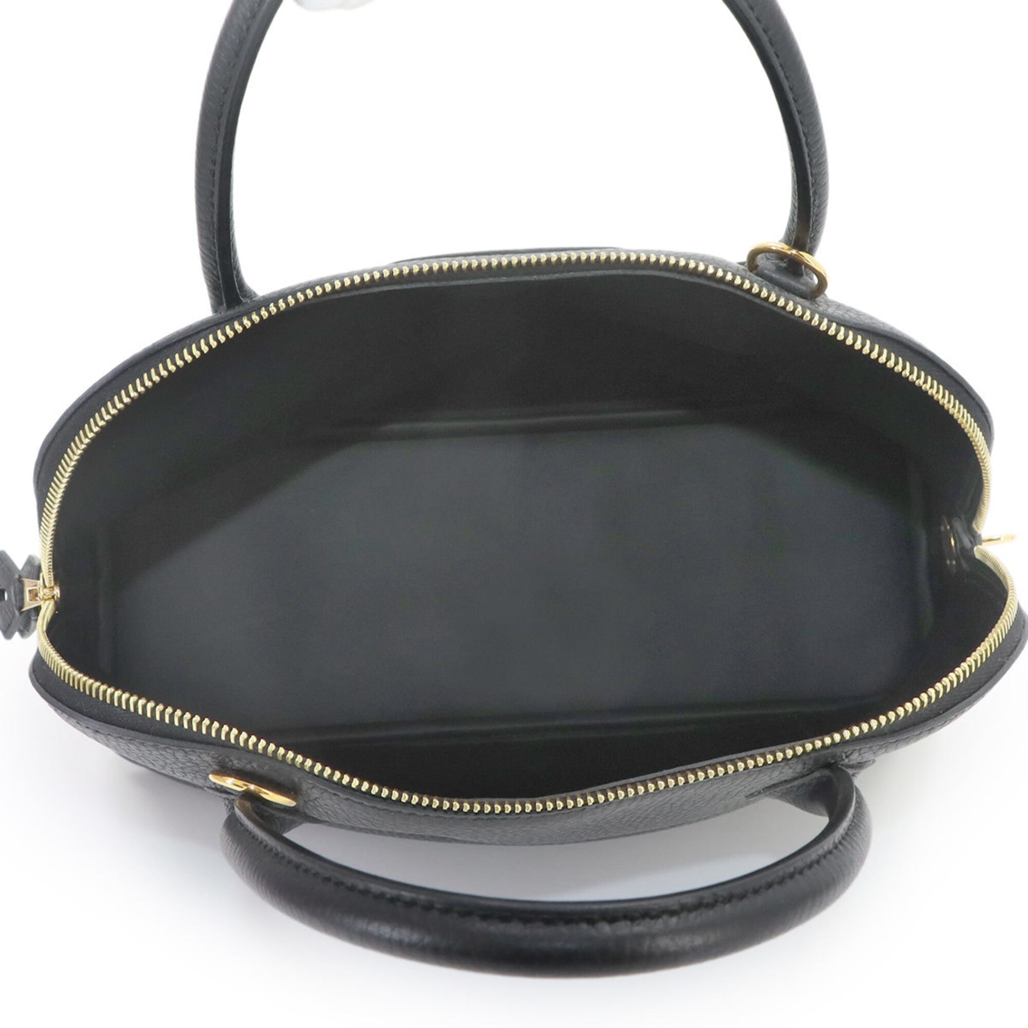 Hermes Bolide 31 2-way Handbag/Shoulder Bag, Taurillon Clemence Leather, Black, Z Stamp, Gold Hardware — Like New
