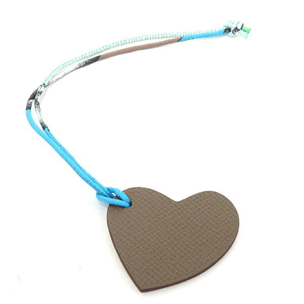 Hermes Petit h S Charm Heart Mini Cream Yellow/Mocha Brown Bag — Like New