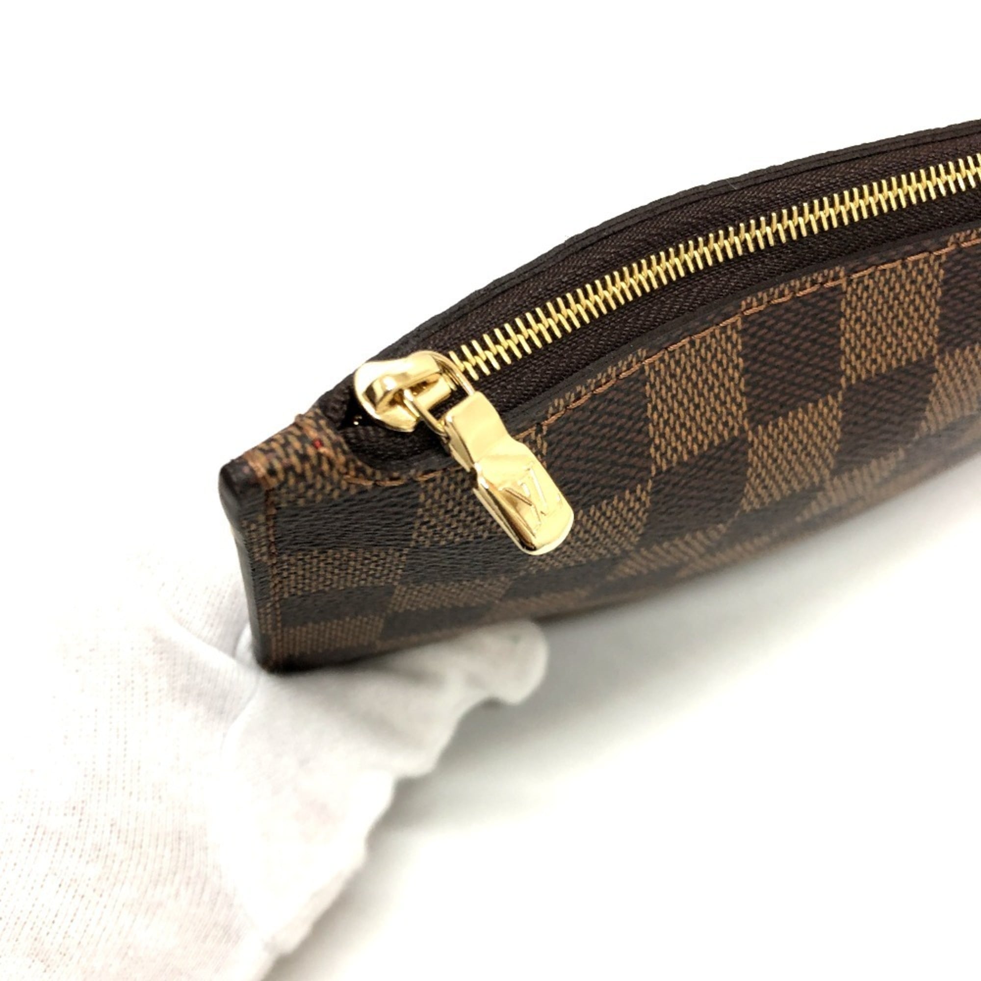 LOUIS VUITTON Louis Vuitton N40599 Neverfull MM Tote Bag Damier Canvas Women's Ebene Brown — New - Store Return