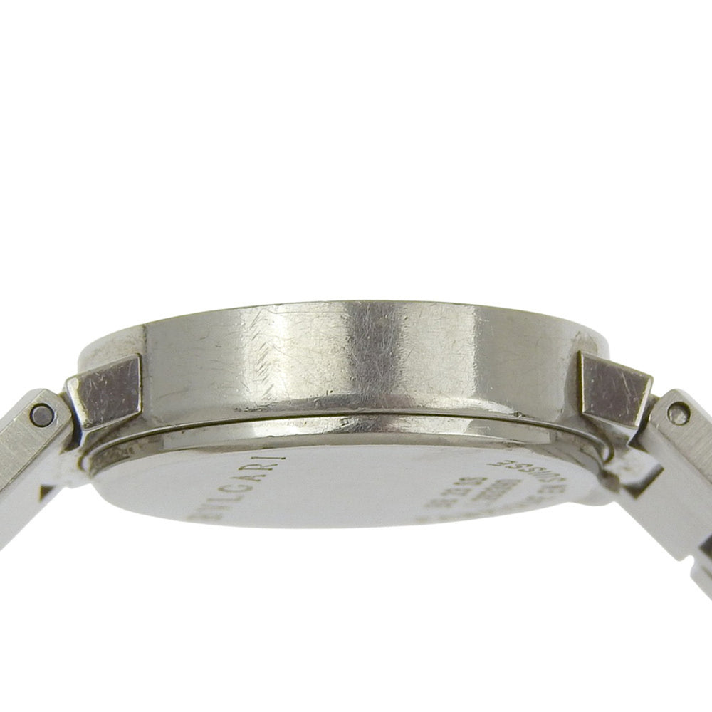 BVLGARI Wristwatch BB23SS Stainless Steel Quartz Analog Display Black Dial Women's — Good