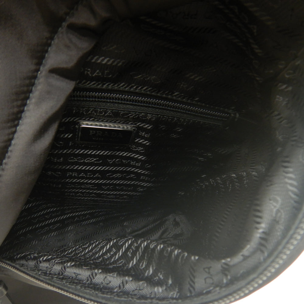 PRADA 2VZ092 Body Bag Re-Nylon NERO Men's 254107 — Like New